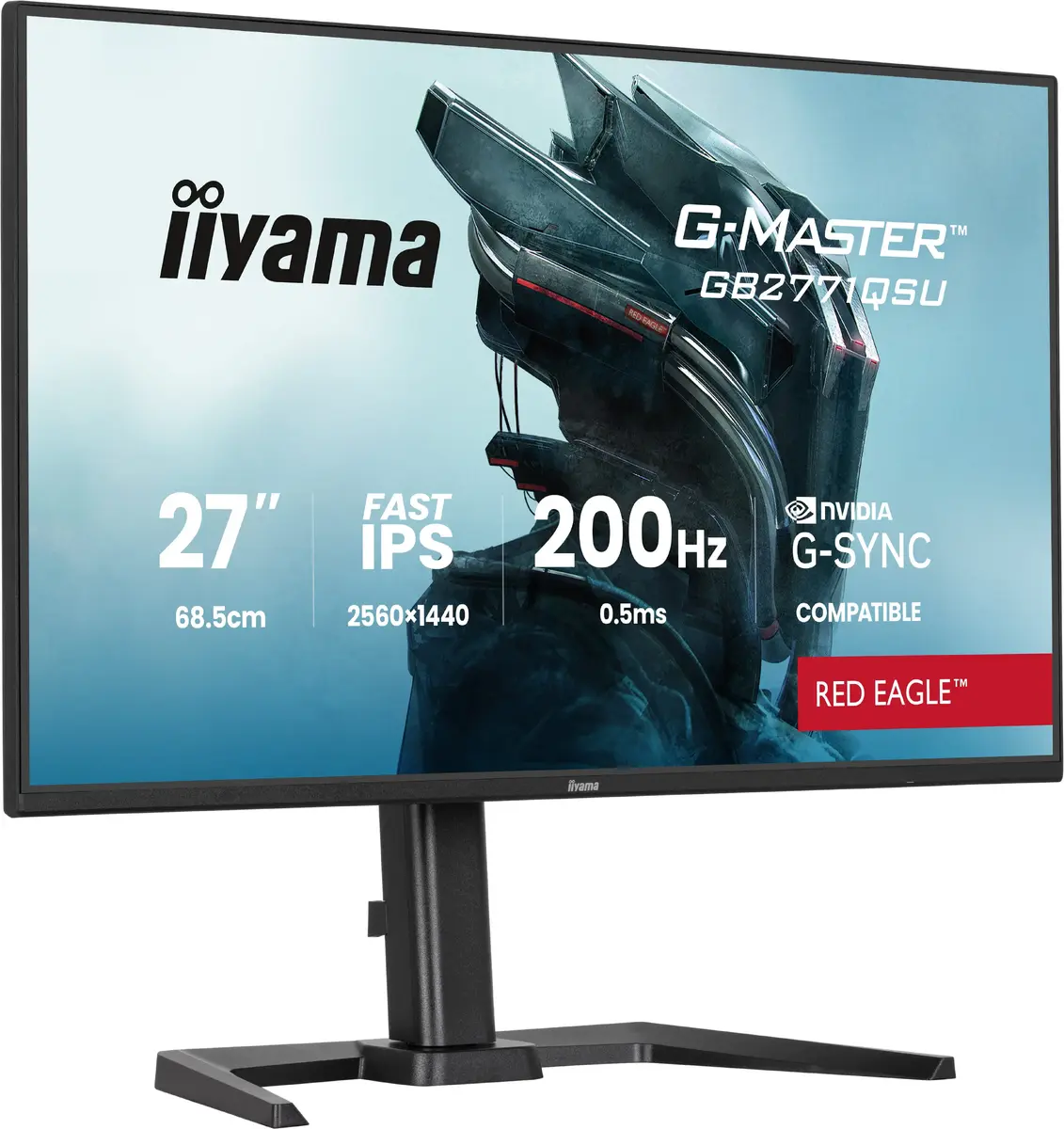 IIYAMA G-MASTER GB2771QSU-B1 27" WQHD игровой монитор Photo 4