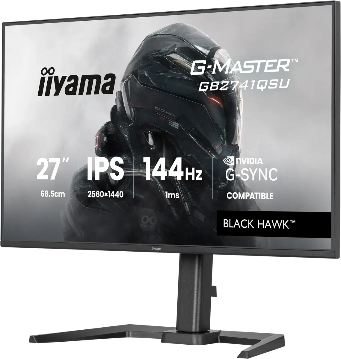 IIYAMA G-MASTER GB2741QSU 27" IPS 2560x1440 Photo 3