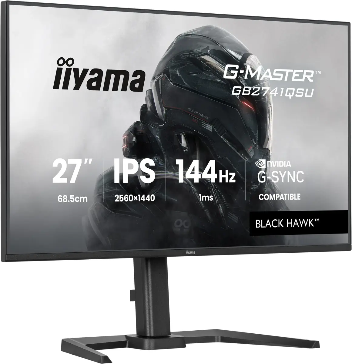 IIYAMA G-MASTER GB2741QSU 27" IPS 2560x1440 Photo 4