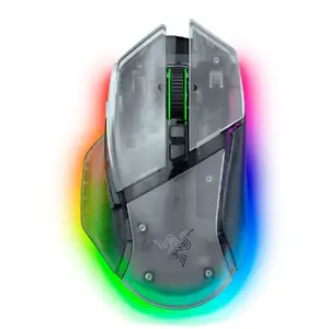 Mouse pad Razer Basilisk V3 Pro 35K Phantom White Edition — gaming surface optimized for optical and laser mice