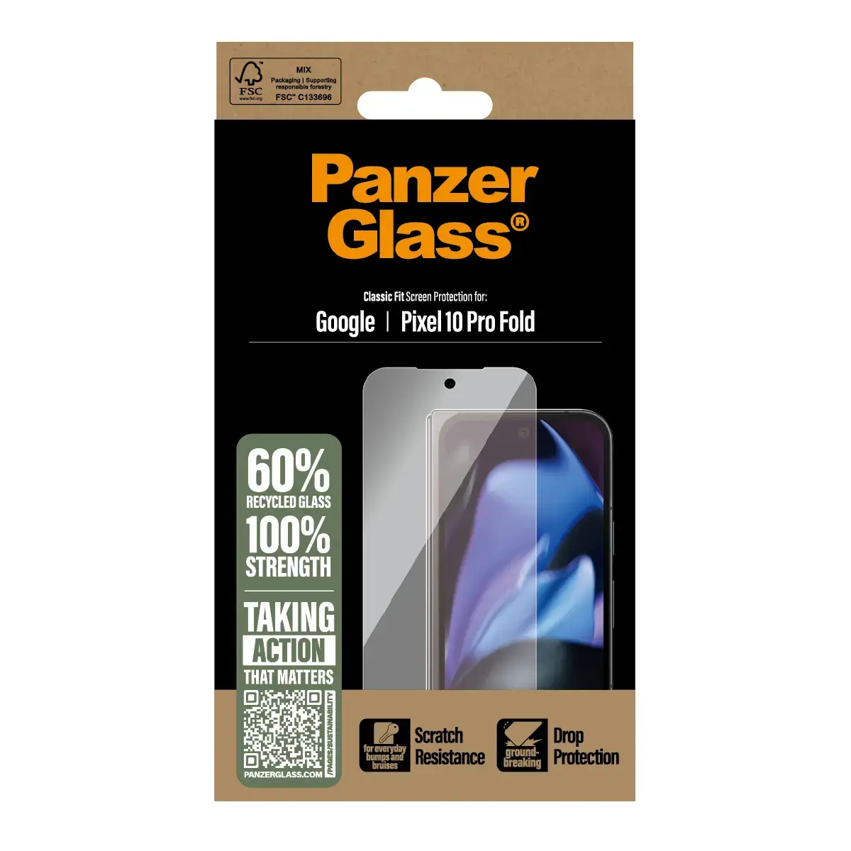 Защитное стекло PanzerGlass Google Pixel 10 Pro Fold 5G Photo 3