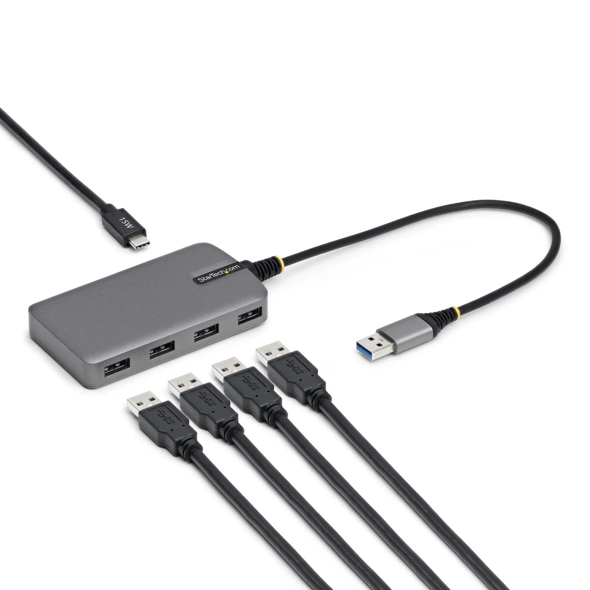 StarTech 4 portu USB-A centrmezgls 5Gbps