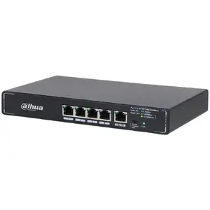 Switch DAHUA DH-SMG1005 5-port Gigabit Ethernet unmanaged switch, 5x 10/100/1000 Mbps