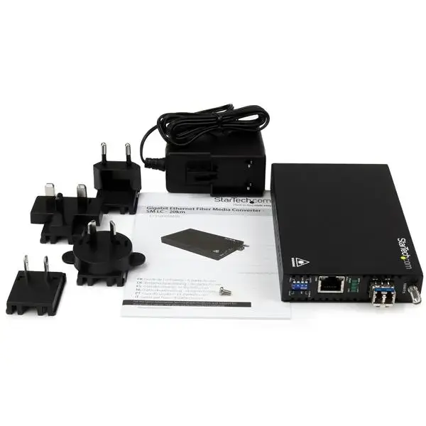 Gigabit Ethernet Media Converter StarTech.com ET91000SM20 Photo 5