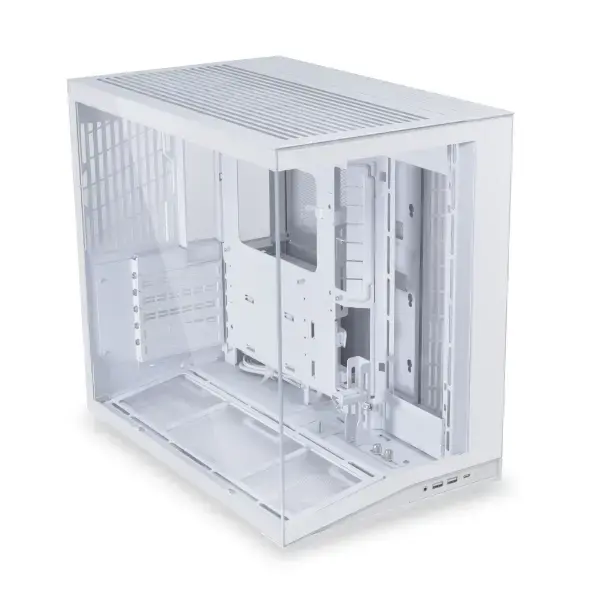 Корпус для ПК Lian Li O11D Mini V2 Flow White Mini Tower Photo 2