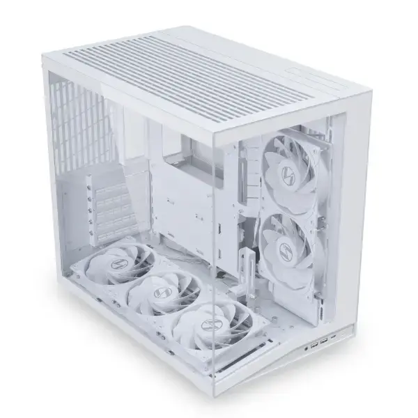 Корпус для ПК Lian Li O11D Mini V2 Flow White Mini Tower Photo 4