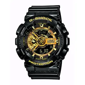 Casio GA-110GB-1AER pulksteņi Rokas pulksteņi Vīriešu Kvarca Melni