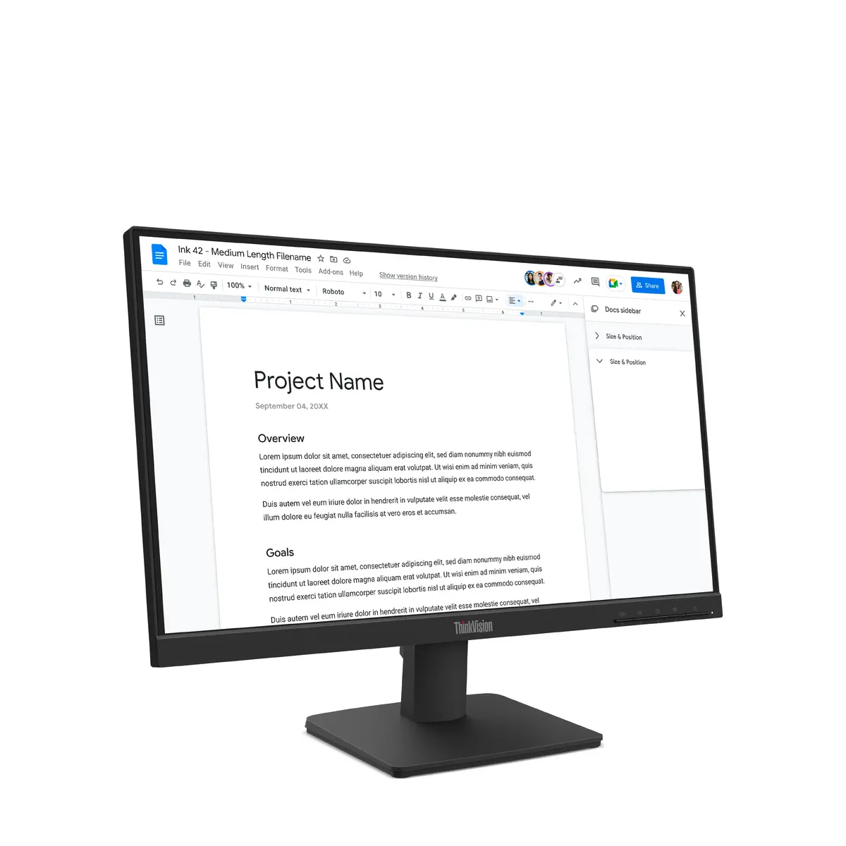 LED дисплей Lenovo ThinkVision S22-4e Photo 3