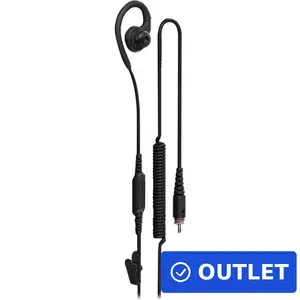 Wired Headset MOTOROLA PMLN8077 for Motorola radios with standard cable
