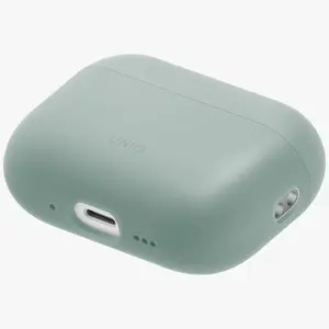 Silikona aizsargvāciņš Uniq Lino priekš AirPods Pro 3. paaudze — zaļš