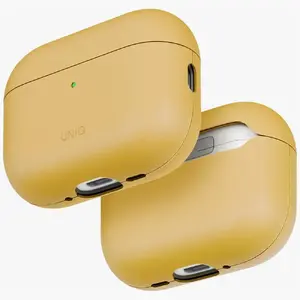 Aizsargvāciņš Uniq Lyden Vex priekš AirPods Pro 3. paaudzes, dzeltena