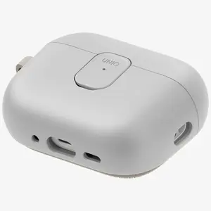 Aizsargvāks Uniq Clyde priekš AirPods Pro 3. paaudzes — pelēki‑kaki