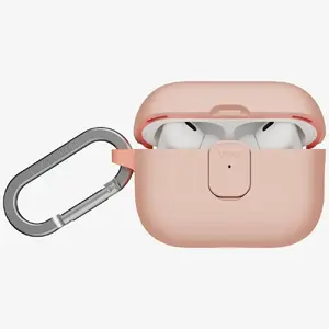 Aizsargapvalks Uniq Clyde priekš AirPods Pro 3. paaudzes — rozā