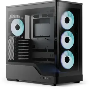 Computer case AeroCool Geh Midi P500A Black