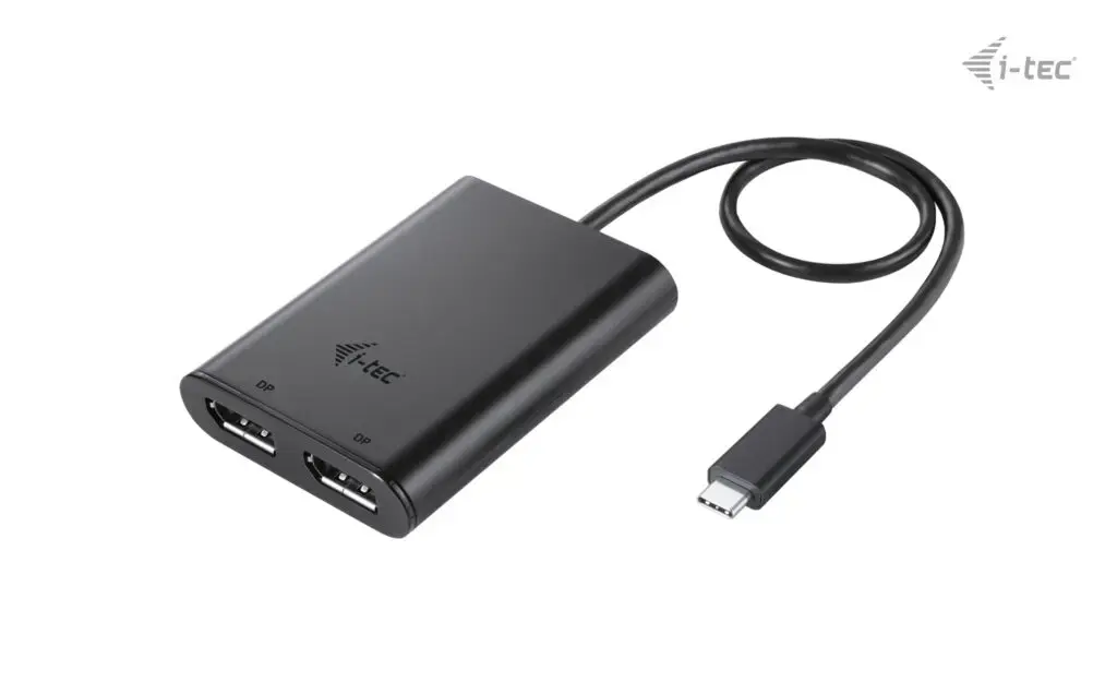 i-tec USB-C Dual 4K/60Hz DP video adapter Photo 3