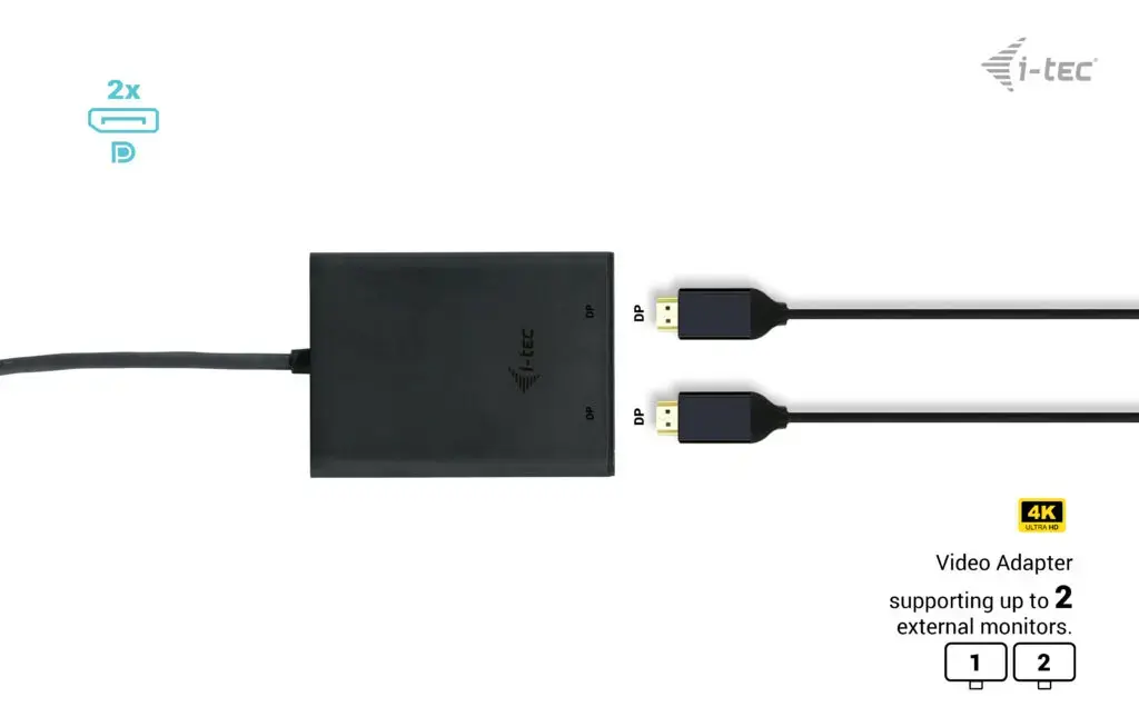 i-tec USB-C Dual 4K/60Hz DP video adapter Photo 8