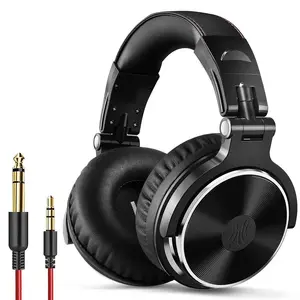 Pāri ausu DJ austiņas OEM Pro-10 — vadu, melnas, modelis Pro10B