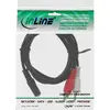Аудиокабель InLine 2x RCA male / 3.5mm Stereo female Photo 2