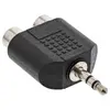 Аудио адаптер InLine 3.5mm male 2x RCA Stereo female Photo 2