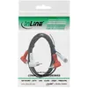 InLine Аудиокабель 2x RCA M/M угловой 1.2м Photo 2