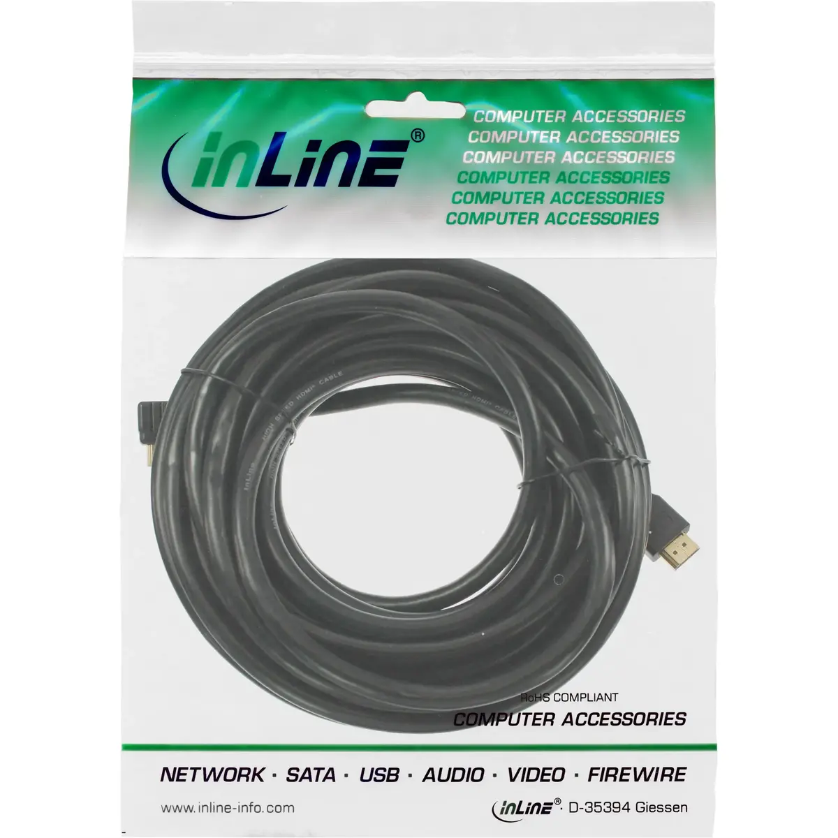 InLine HDMI mini kabelis 10m Photo 2
