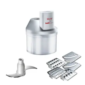 Electric grater Bamix SliceSy Grey Transparent 180W