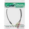 Адаптерный кабель для наушников InLine 3.5mm male 4 Pin / 2x 3.5mm Photo 2