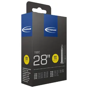 Bicycle Inner Tube Schwalbe 10427363 Presta Valve 28" 22.22 - 25.4 mm