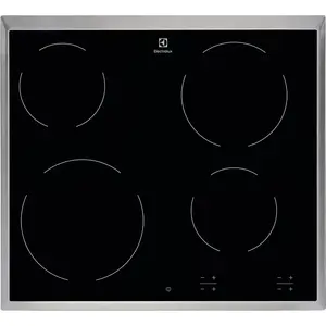 Ceramic Hob Electrolux HOC620X Built-in 4 Zones Touch Control