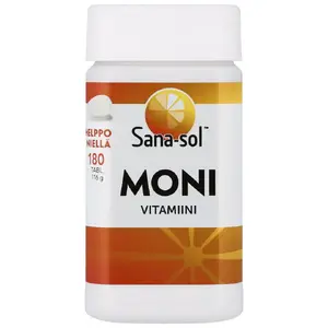 Multivitamīni Sana-sol Monivitamiini Tabletes ar Vitamīniem A B C D E