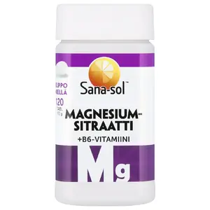 Multivitamīni Sana-sol Mg+ B6 Tabletes ar B6 vitamīnu 2.25 mg
