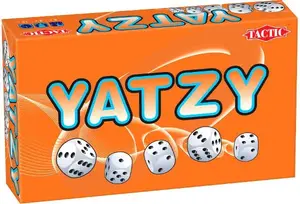 Настольная игра TACTIC Game Tactic Yatzy 02029 — юношеская Yatzy/Yahtzee с пятью кубиками и бланками счета