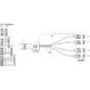 InLine SAS Kabeļi Mini SAS SFF8087 uz 4x SATA 0.5m Photo 2