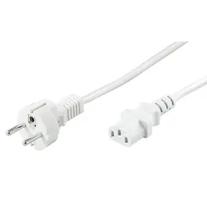 Goobay CEE 7/7 - C 13 White 1.5 m CEE7/7 C13 coupler