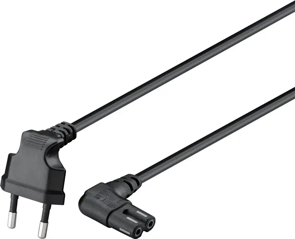 Goobay Connection Cable Euro Plug Angled 3 m Photo 2