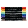 Маркер Derwent Academy Twin Tip Brush 8 шт Photo 2
