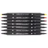 Маркер Derwent Academy Twin Tip Brush 8 шт Photo 3