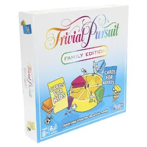 Настольная игра Hasbro Gaming Trivial Pursuit Family Edition Вопросы 8+
