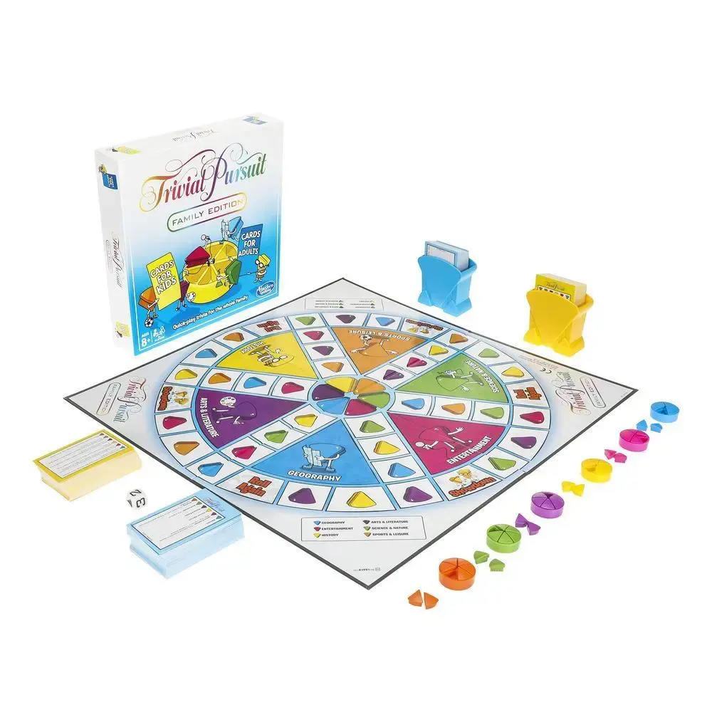Galda spēle Hasbro Gaming Trivial Pursuit Family Edition Photo 2