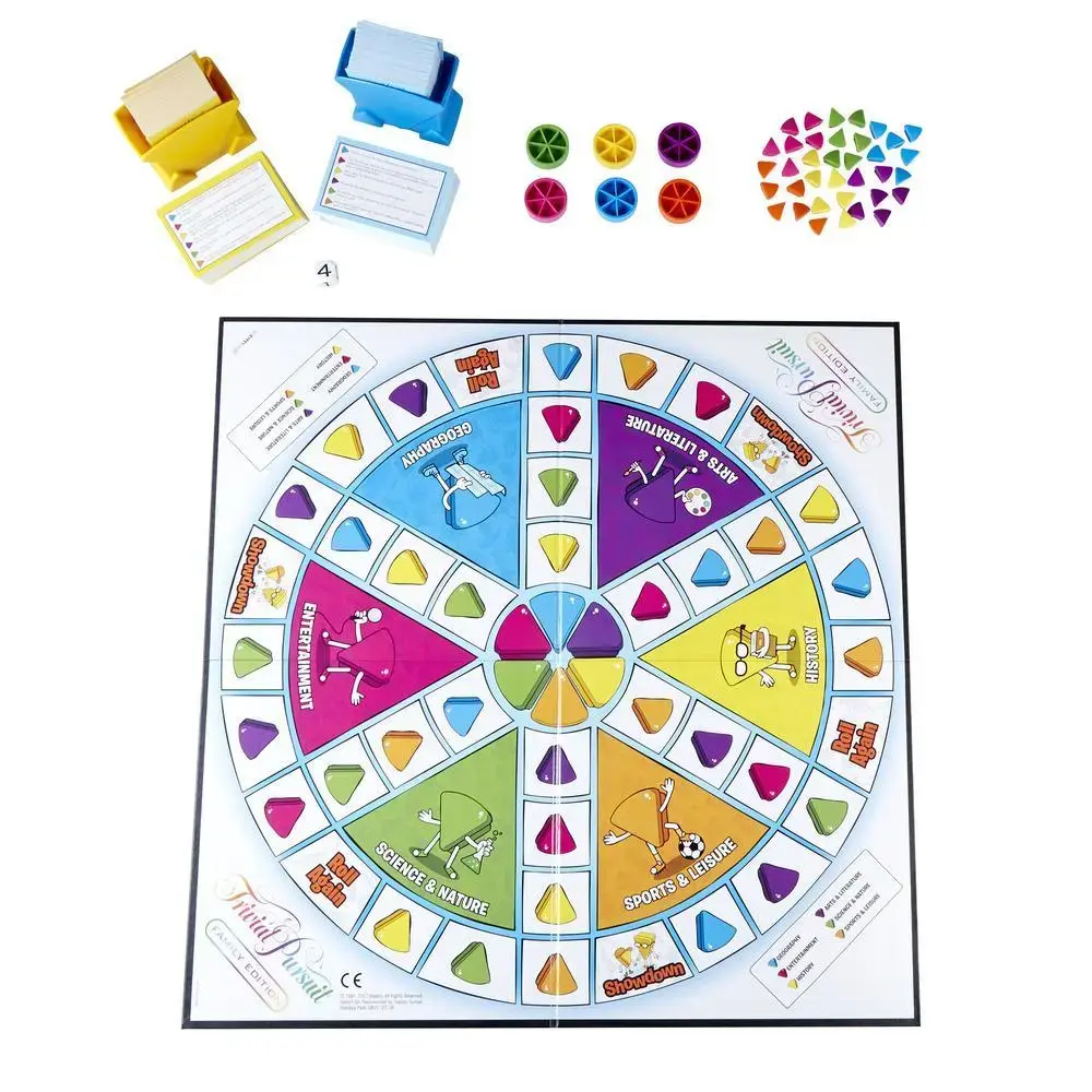 Galda spēle Hasbro Gaming Trivial Pursuit Family Edition Photo 3