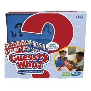 Galda spēle Hasbro Gaming Guess Who? Oriģinālā minēšanas spēle bērniem 6+ 2 spēlētājiem