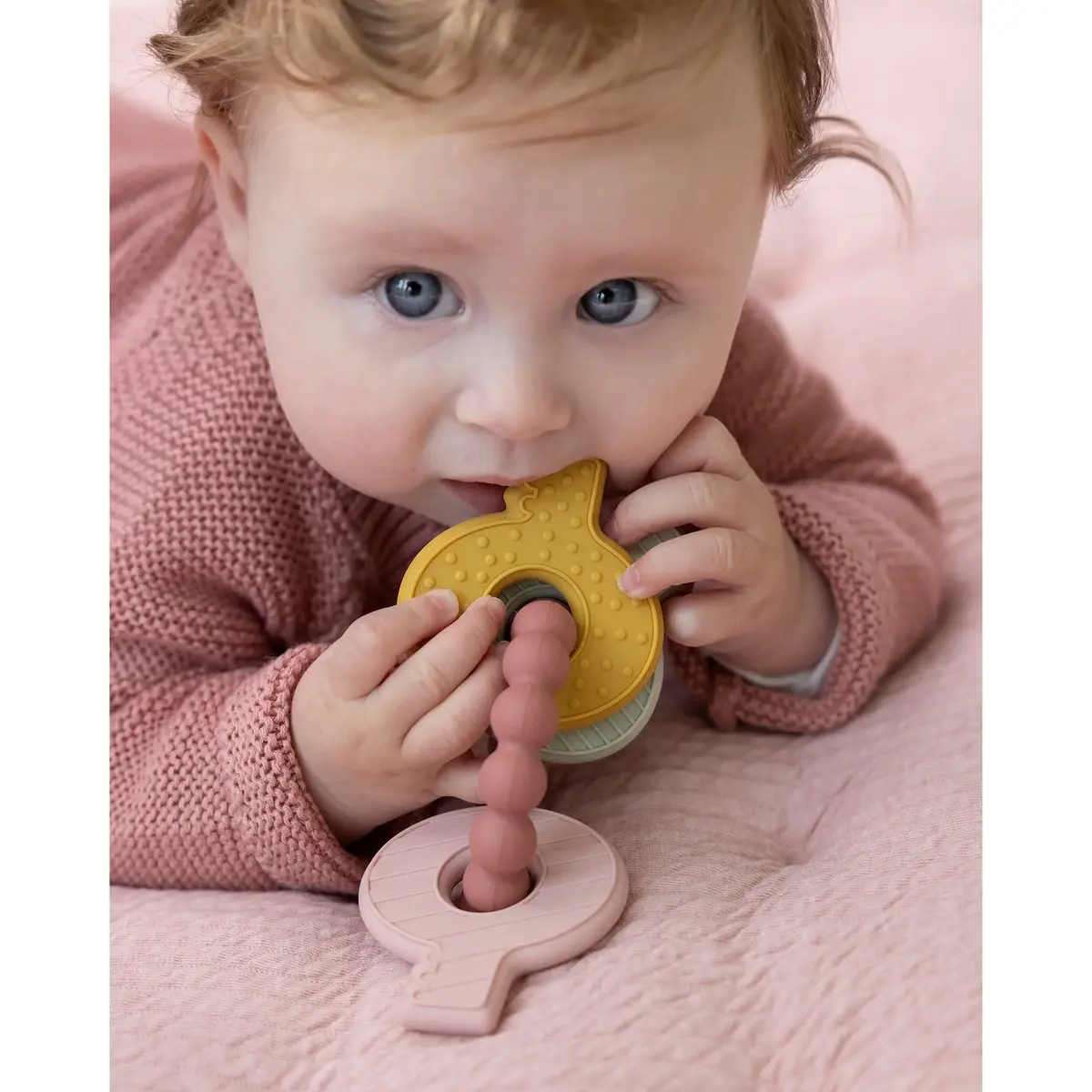 Игрушка-прорезыватель Брелок Rubo Toys Little Dutch Photo 4