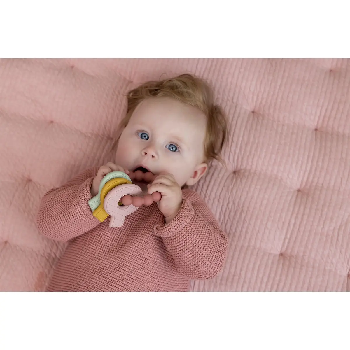 Игрушка-прорезыватель Брелок Rubo Toys Little Dutch Photo 5
