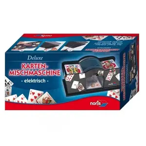 Card shuffler Simba Noris 606154621 Black Battery type C