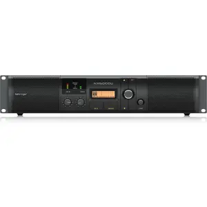 Усилитель Behringer NX6000D 2.0 канала Домашний Чёрный 3000W
