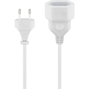 Удлинитель Goobay Europlug 3 м Белый Тип C