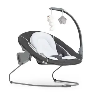 Hauck Alpha Bouncer Deluxe šūpuļkrēsls pelēks līdz 9 kg