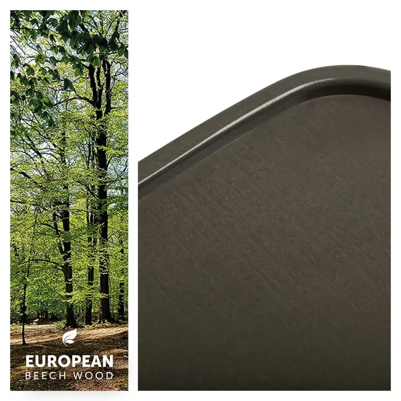 Augstā krēsla paliktnis Hauck Alpha Wooden Tray Photo 2