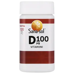 Vitamin D Tablets Sana-sol D-vitamiini vahva 100μg