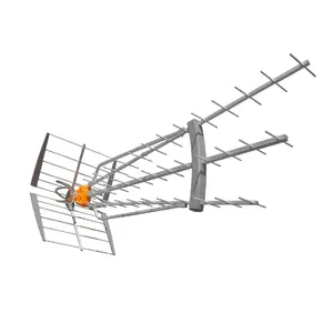 Televes DAT BOSS television antenna Outdoor 19 dB Silver 470-694 MHz